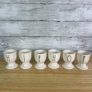 Rae Dunn HIP HOP Egg Holder Set